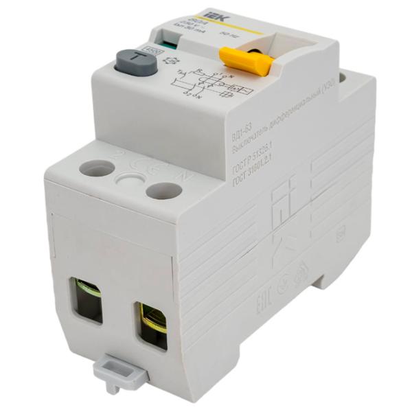 Дифференциальные автоматы IEK MDV10-2-080-030 80 A/ 230 В photo 6