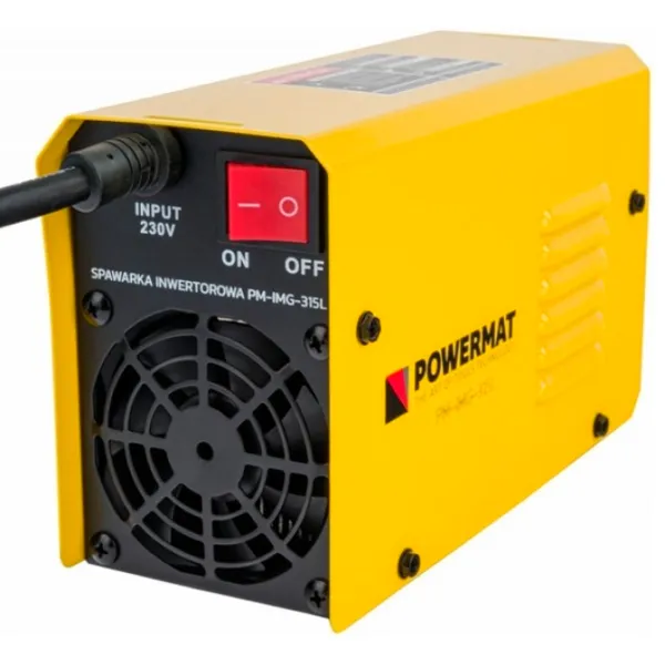 Aparat de sudat Powermat PM-IMG-315L 230 V cu electrod (MMA)/ Yellow photo 2
