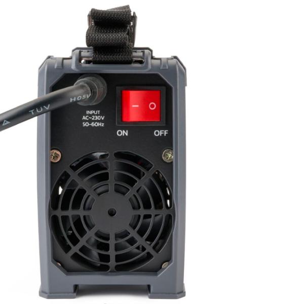Aparat de sudat Red Technic RTSIT0004 230 V semiautomat (MIG/ MAG), cu electrod (MMA), cu gaz inert (TIG)/ Black photo 3