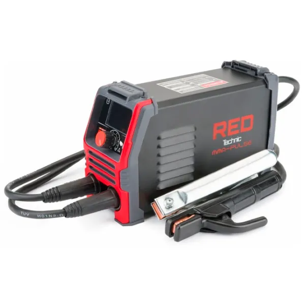 Aparat de sudat Red Technic RTSIT0004 230 V semiautomat (MIG/ MAG), cu electrod (MMA), cu gaz inert (TIG)/ Black photo 6