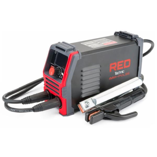 Aparat de sudat Red Technic RTSIT0004 230 V semiautomat (MIG/ MAG), cu electrod (MMA), cu gaz inert (TIG)/ Black photo 6