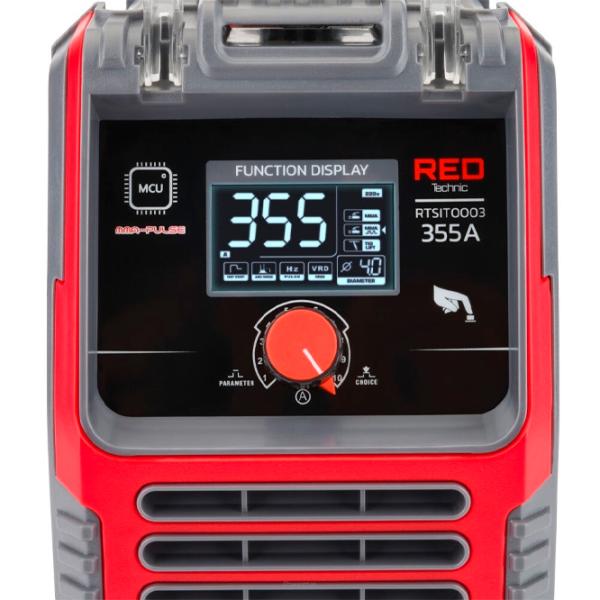 Сварочный аппарат Red Technic RTSIT0003 230 В ручная дуговая (MMA), аргонно дуговая (TIG)/ Black photo 6