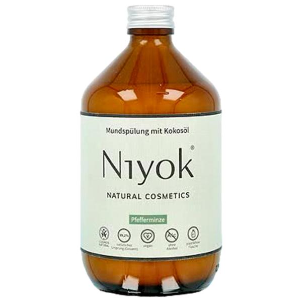 Apă de gură Niyok Ulei de cocos si mentă 500 ml photo 1