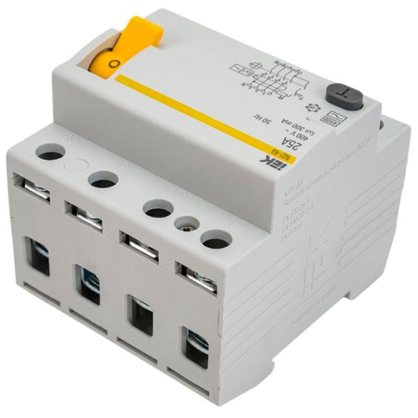 Дифференциальные автоматы IEK MDV10-4-025-300 25 A/ 380 В photo 3