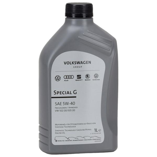 Моторное масло Volkswagen G S55 502 M2 Special G 5W-40 1 л синтетическое photo 1