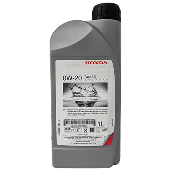 Моторное масло Honda Type 2.0 0W-20 1 л синтетическое photo 2