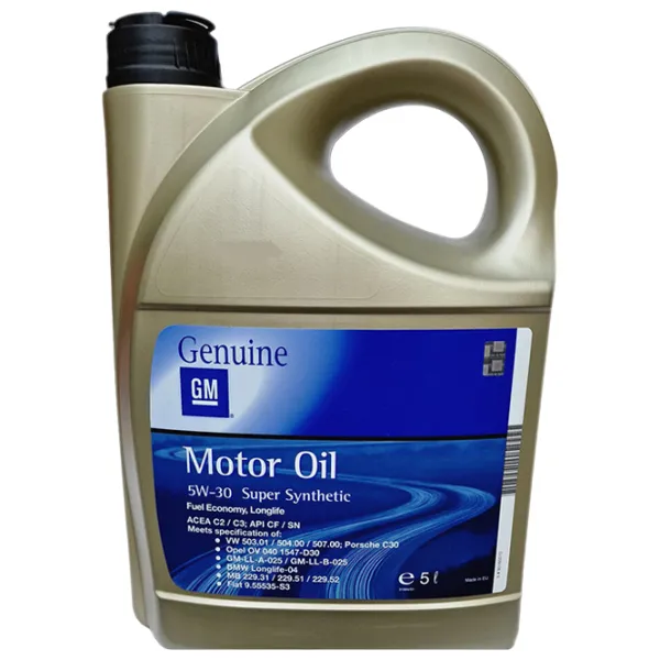 Ulei de motor GM Super Synthetic 5W-30 5 l sintetic photo 1