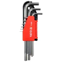 Set de chei hexagonale Yato YT-0500 Cantitatea în set: 9 buc.