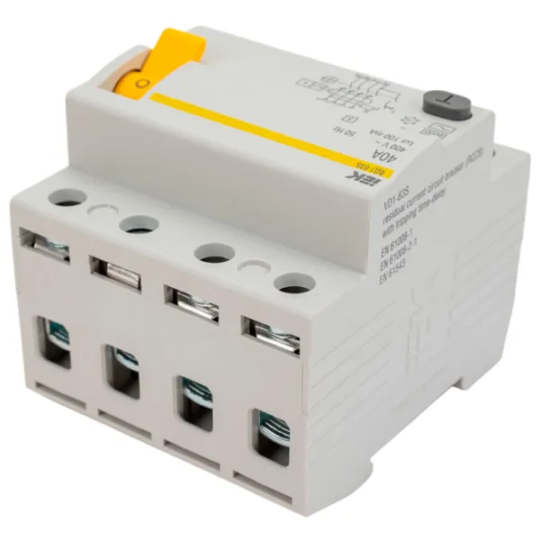 Дифференциальные автоматы IEK MDV12-4-040-100 40 A/ 400 В photo 3 Дифференциальные автоматы IEK MDV12-4-040-100 40 A/ 400 В photo 3
