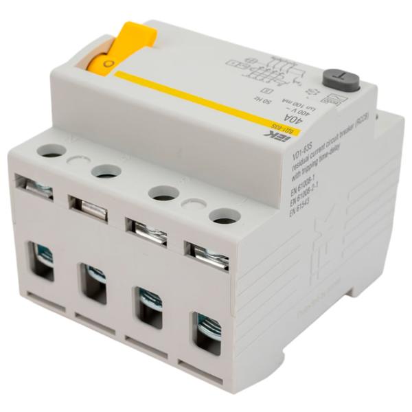 Дифференциальные автоматы IEK MDV12-4-040-100 40 A/ 400 В photo 3 Дифференциальные автоматы IEK MDV12-4-040-100 40 A/ 400 В photo 3