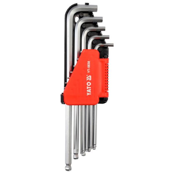 Набор ключей шестигранных Yato YT5838 Количество в наборе: 12 шт. photo 1