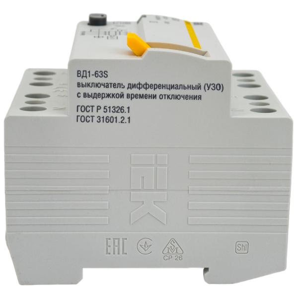 Дифференциальные автоматы IEK MDV12-4-063-300 63 A/ 400 В photo 4