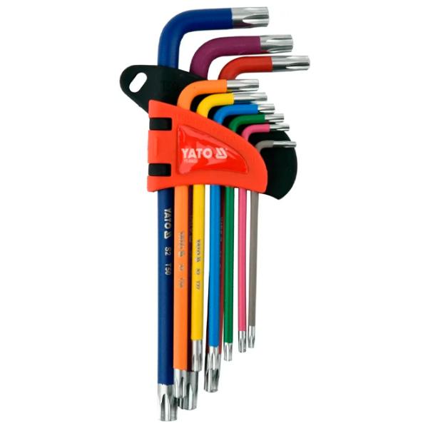 Набор ключей Torx Yato YT05633 Количество в наборе: 9 шт. photo 2 Набор ключей Torx Yato YT05633 Количество в наборе: 9 шт. photo 2