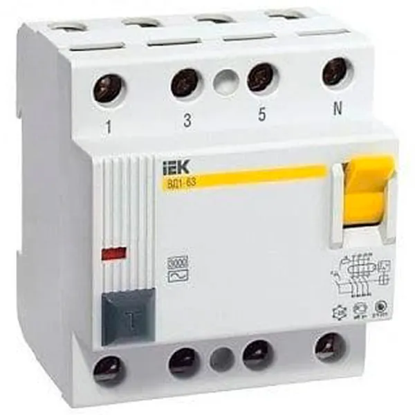 Întrerupătoare diferențiale IEK MDV10-4-080-030 100 A/ 400 V photo 1