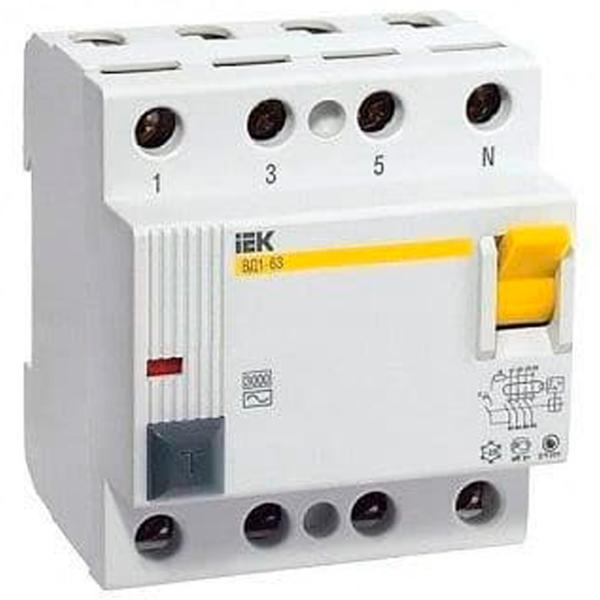Întrerupătoare diferențiale IEK MDV10-4-080-030 100 A/ 400 V photo 1