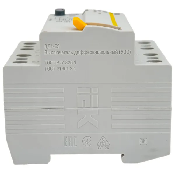 Întrerupătoare diferențiale IEK MDV10-4-080-100 80 A/ 400 V photo 4 Întrerupătoare diferențiale IEK MDV10-4-080-100 80 A/ 400 V photo 4