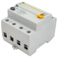 Дифференциальные автоматы IEK MDV10-4-063-300 63 A/ 400 В photo 2