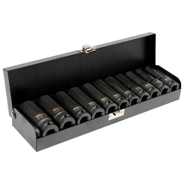 Набор головок торцевых Yato YT1054 Количество в наборе: 11 шт. photo 2