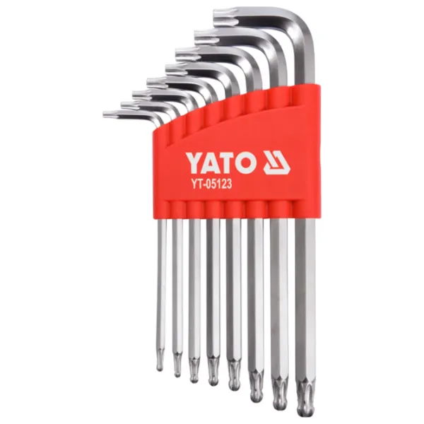 Набор ключей Torx Yato YT05123 Количество в наборе: 8 шт. photo 1