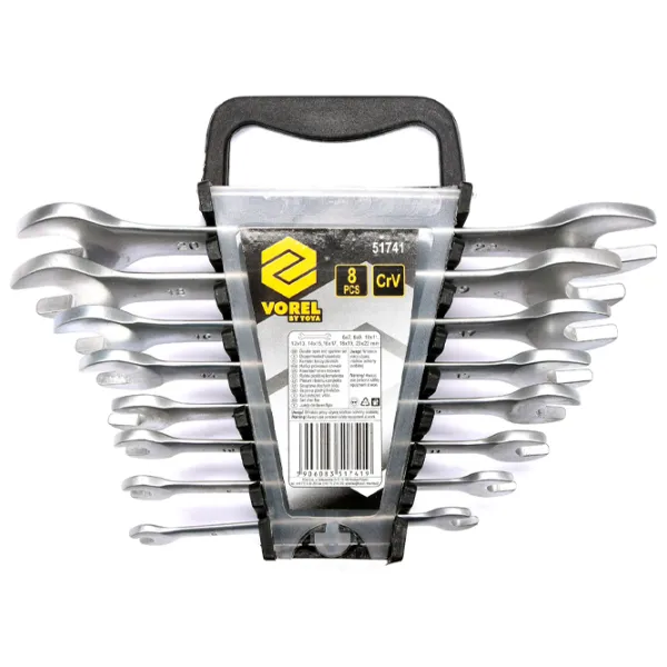 Комбинированный набор ключей Vorel VOR51741 Количество в наборе: 8 шт. photo 1 Комбинированный набор ключей Vorel VOR51741 Количество в наборе: 8 шт. photo 1