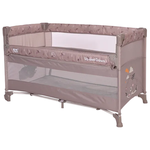 Țarc pentru copii Lorelli Up and Down (10080062364) 0 luni - 3 ani / Beige photo 2