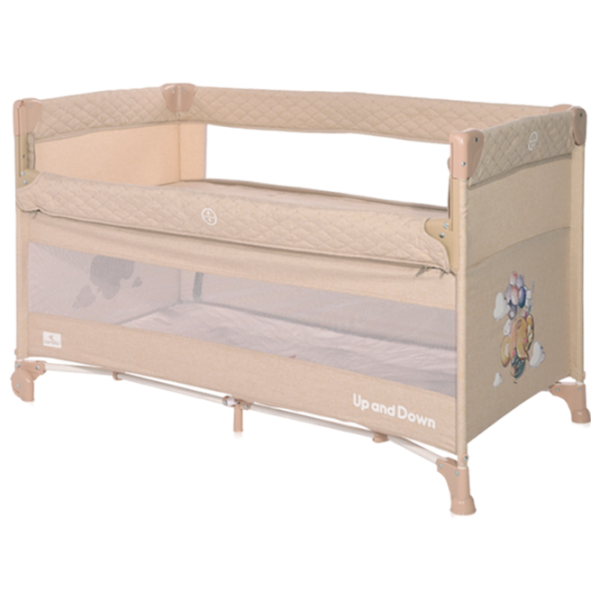 Țarc pentru copii Lorelli Up and Down (10080062371) 0 luni - 3 ani / Beige photo 2