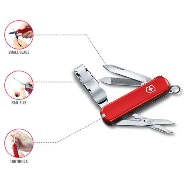 Мултитул Victorinox Clip 580, 65 mm кемпинговый/ нержавеющая сталь photo 3