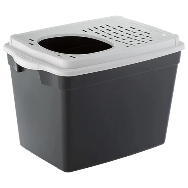 Лоток для кошек Ferplast Jumpy Крытый/ Black photo 1