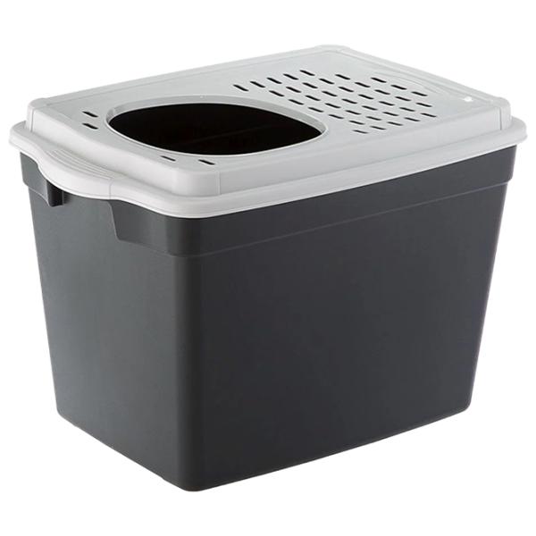 Лоток для кошек Ferplast Jumpy Крытый/ Black photo 1