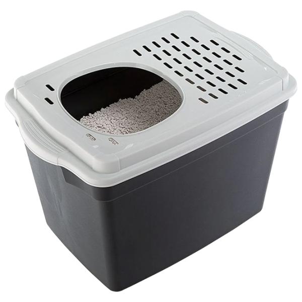 Лоток для кошек Ferplast Jumpy Крытый/ Black photo 2