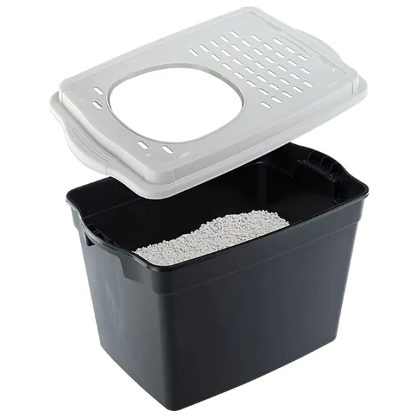 Лоток для кошек Ferplast Jumpy Крытый/ Black photo 3