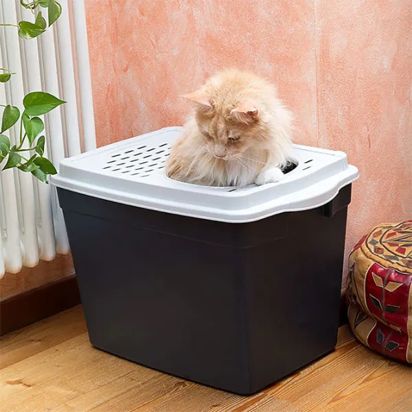 Лоток для кошек Ferplast Jumpy Крытый/ Black photo 6
