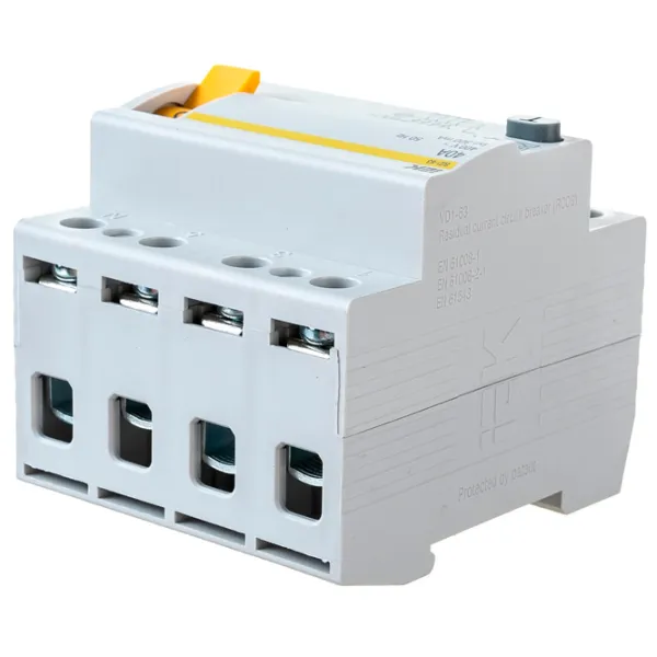 Дифференциальные автоматы IEK MDV10-4-040-300 40 A/ 380 В photo 2