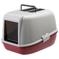 Tavă pentru pisici Ferplast Magix Acoperită/ White