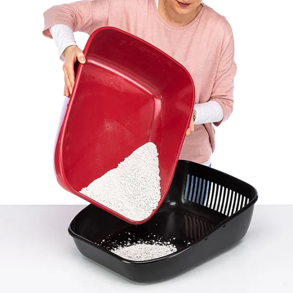 Лоток для кошек Ferplast Magix Крытый/ White photo 2 Лоток для кошек Ferplast Magix Крытый/ White photo 2