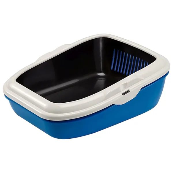 Лоток для кошек Ferplast Birba Открытый/ Blue photo 1 Лоток для кошек Ferplast Birba Открытый/ Blue photo 1