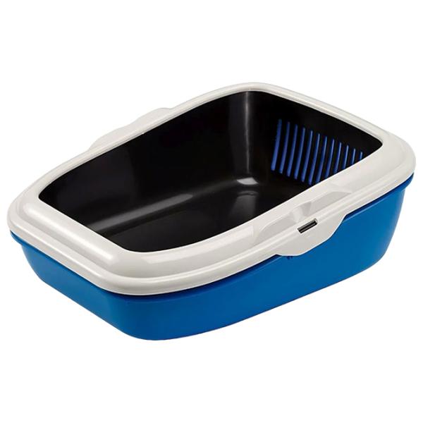 Лоток для кошек Ferplast Birba Открытый/ Blue photo 1 Лоток для кошек Ferplast Birba Открытый/ Blue photo 1