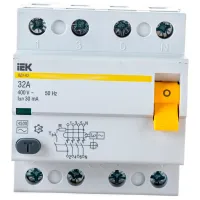 Întrerupătoare diferențiale IEK MDV10-4-032-030 32 A/ 380 V photo 3