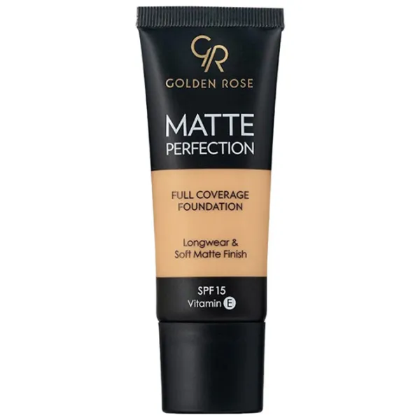 Тональный крем Golden Rose Matte Perfection Foundation 35 мл/ Light Beige photo 1 Тональный крем Golden Rose Matte Perfection Foundation 35 мл/ Light Beige photo 1