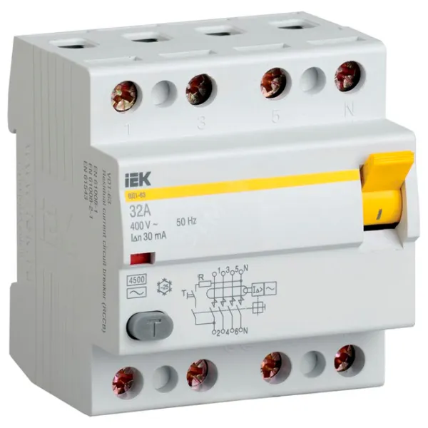 Дифференциальные автоматы IEK MDV10-4-032-300 32 A/ 400 В photo 1 Дифференциальные автоматы IEK MDV10-4-032-300 32 A/ 400 В photo 1