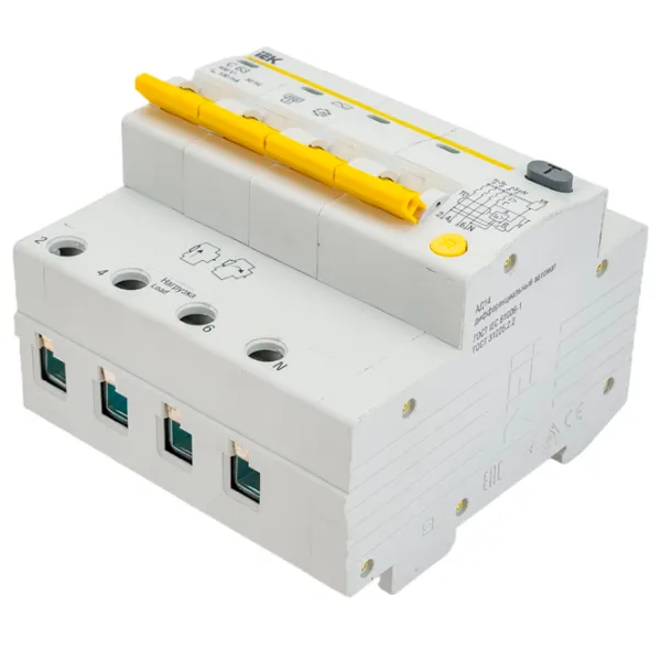 Întrerupătoare diferențiale IEK MAD10-4-063-C-100 63 A/ 220 V - 400 В photo 2 Întrerupătoare diferențiale IEK MAD10-4-063-C-100 63 A/ 220 V - 400 В photo 2