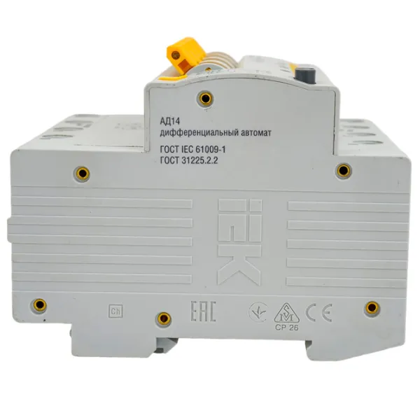 Întrerupătoare diferențiale IEK MAD10-4-063-C-100 63 A/ 220 V - 400 В photo 4 Întrerupătoare diferențiale IEK MAD10-4-063-C-100 63 A/ 220 V - 400 В photo 4