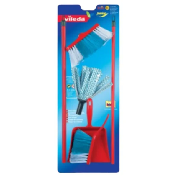 Joc de rol KLEIN Toy Vileda Wipe Mop Set 3+/ Set de curățare photo 1