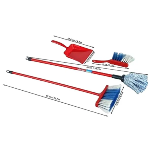 Joc de rol KLEIN Toy Vileda Wipe Mop Set 3+/ Set de curățare photo 2