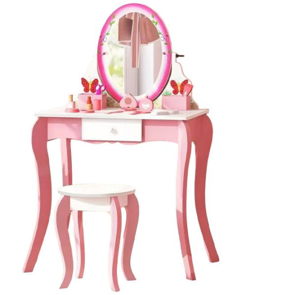 Ролевые игры Costway Dressing table for children 3+/ стол photo 2
