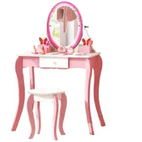 Joc de rol Costway Dressing table for children 3+ / Măsuță photo 2