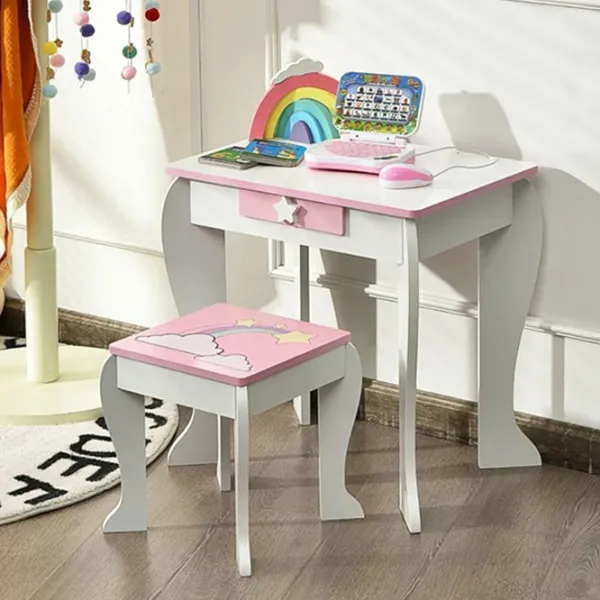 Joc de rol Costway Dressing table for children 3+/ Măsuță photo 2