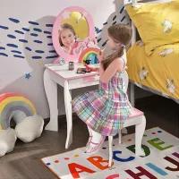 Ролевые игры Costway Dressing table for children 3+ / стол photo 3