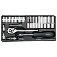 Набор головок торцевых Yato YT14421 Количество в наборе: 23 шт.