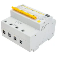 Întrerupătoare diferențiale IEK MAD10-4-050-C-030 50 A/ 400 V photo 2